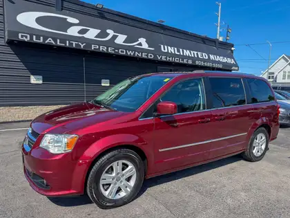 Red 2017 Dodge Grand Caravan Minivan Automatic