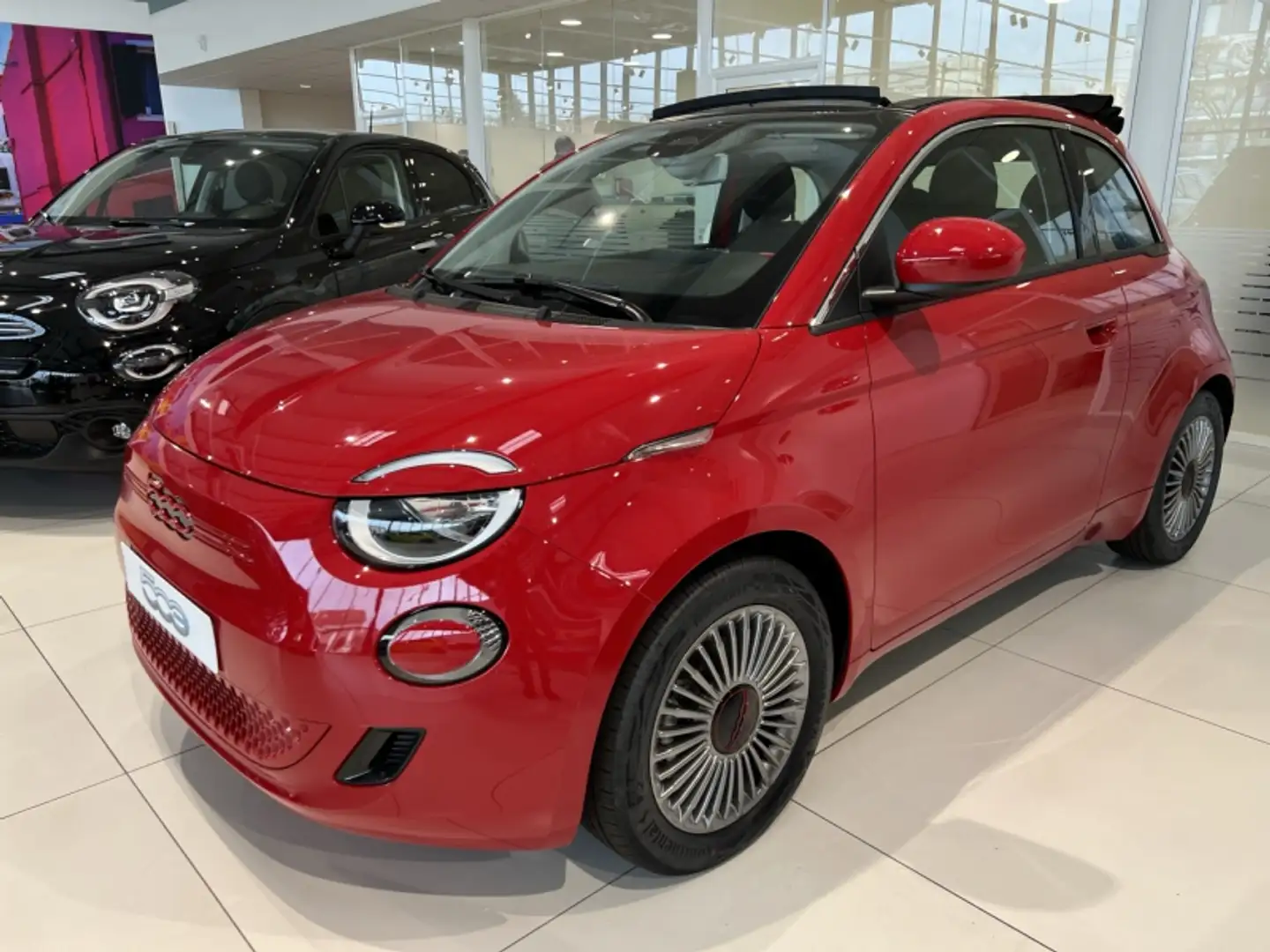 Fiat 500C e 118ch  (RED) MY23 Rouge - 1