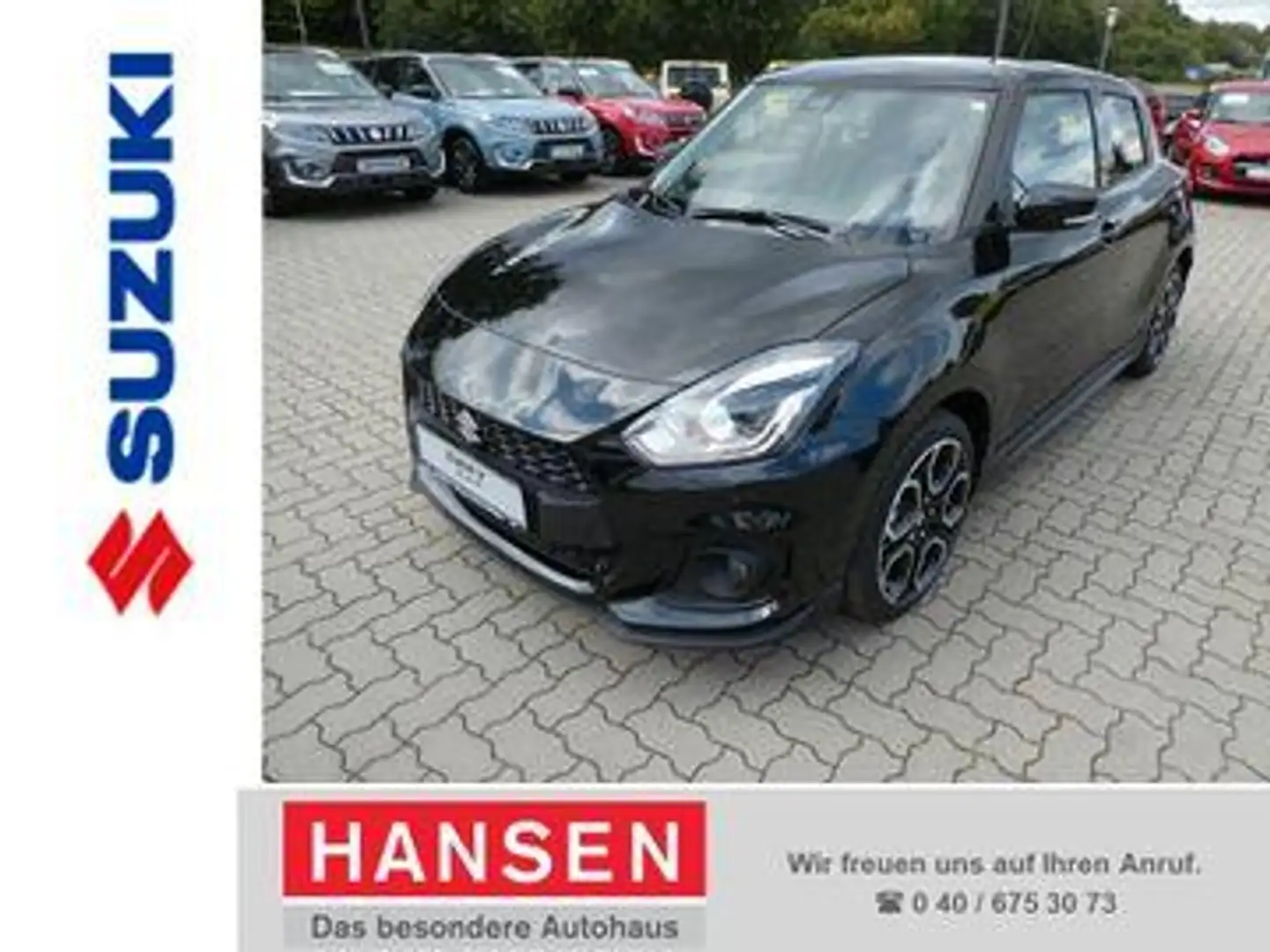 Suzuki Swift 1,4 Sport Hybrid Schwarz - 1