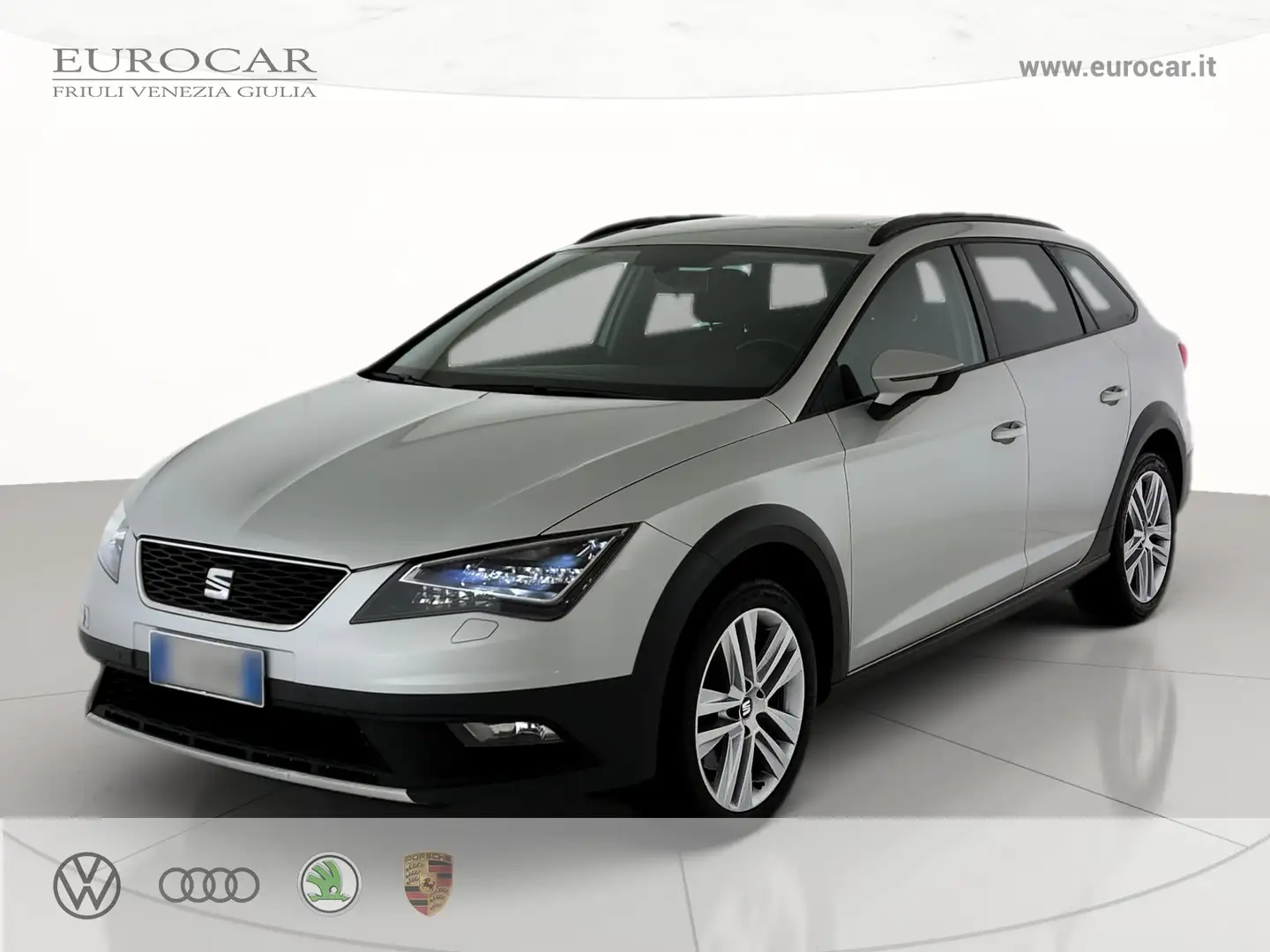 SEAT Leon st xp 2.0 tdi cr s&s 4drive 184cv dsg Argento - 1
