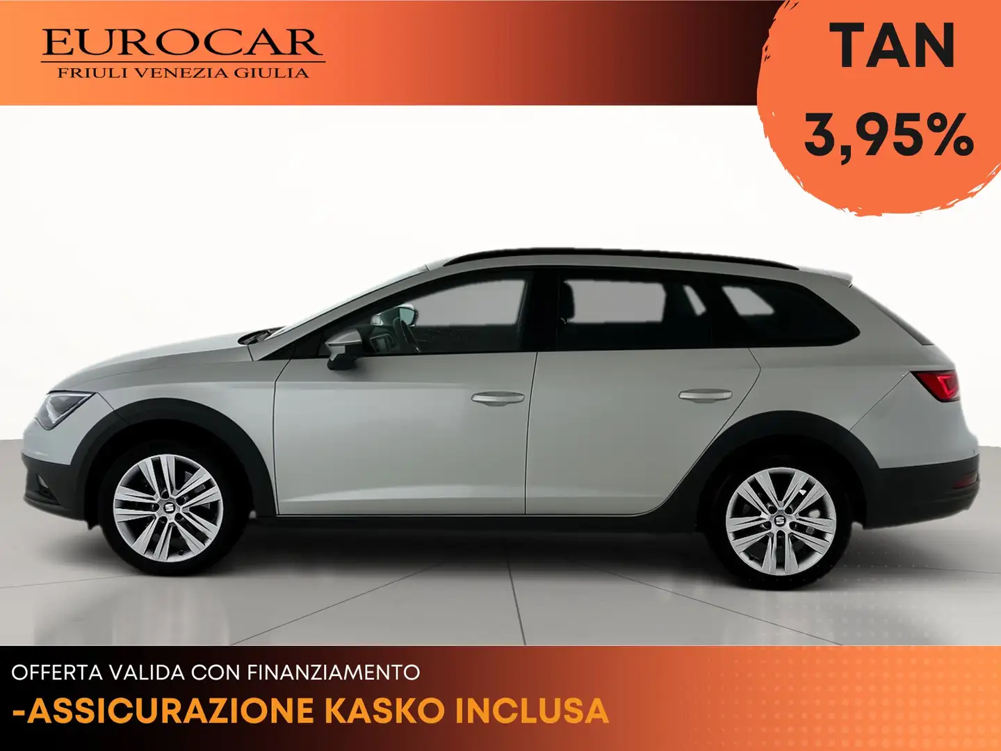 SEAT Leon st xp 2.0 tdi cr s&s 4drive 184cv dsg Argento - 2