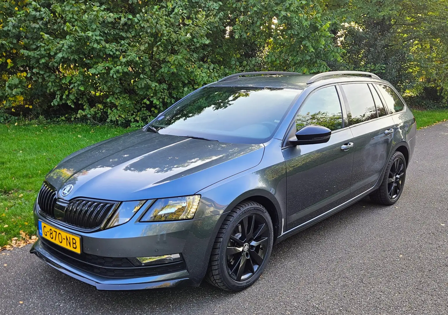 Skoda Octavia Octavia 1.0 TSI Sport Bns Grijs - 1
