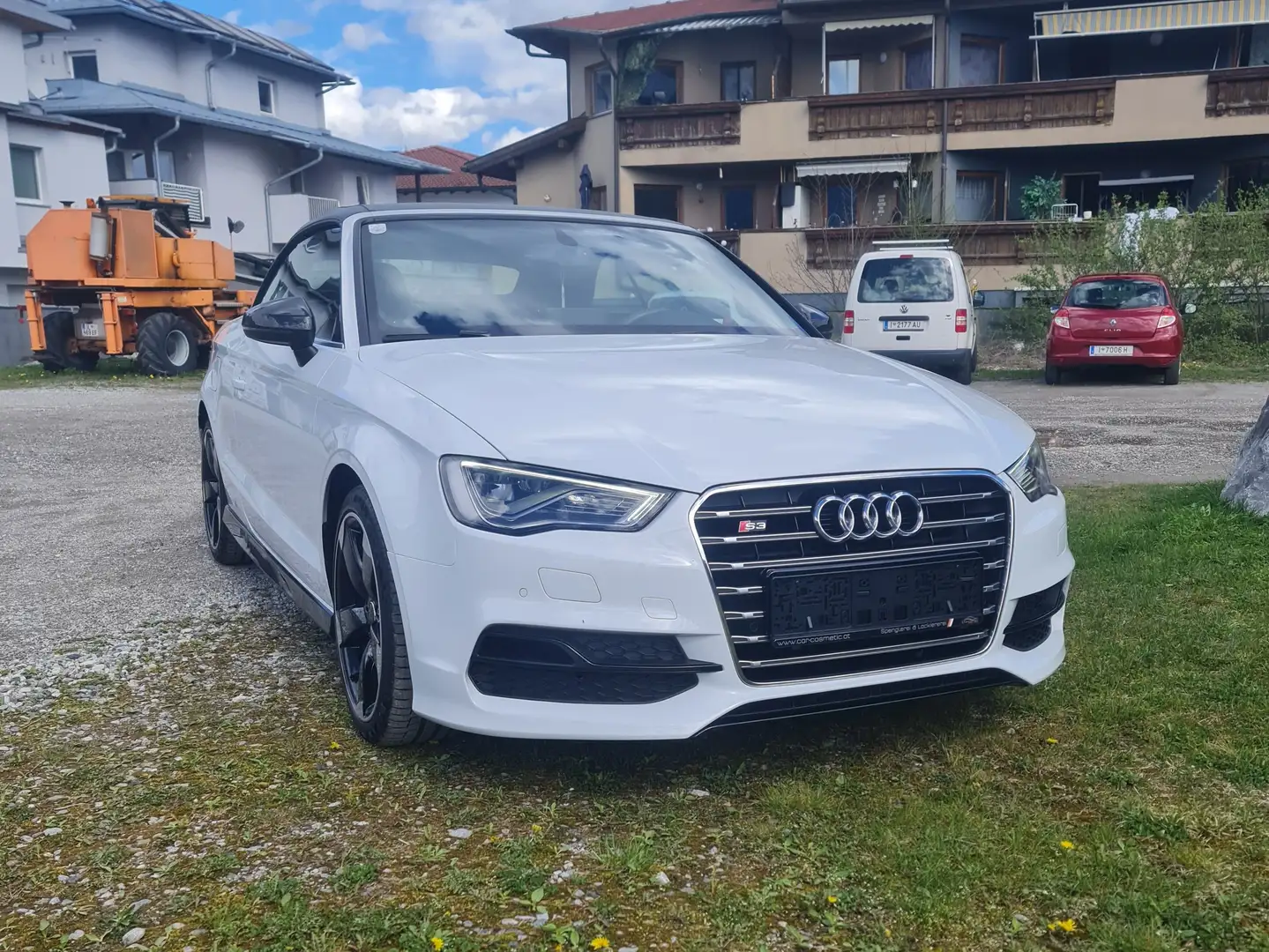 Audi A3 Cabriolet 1,4 TFSI COD Intense S-tronic Weiß - 2