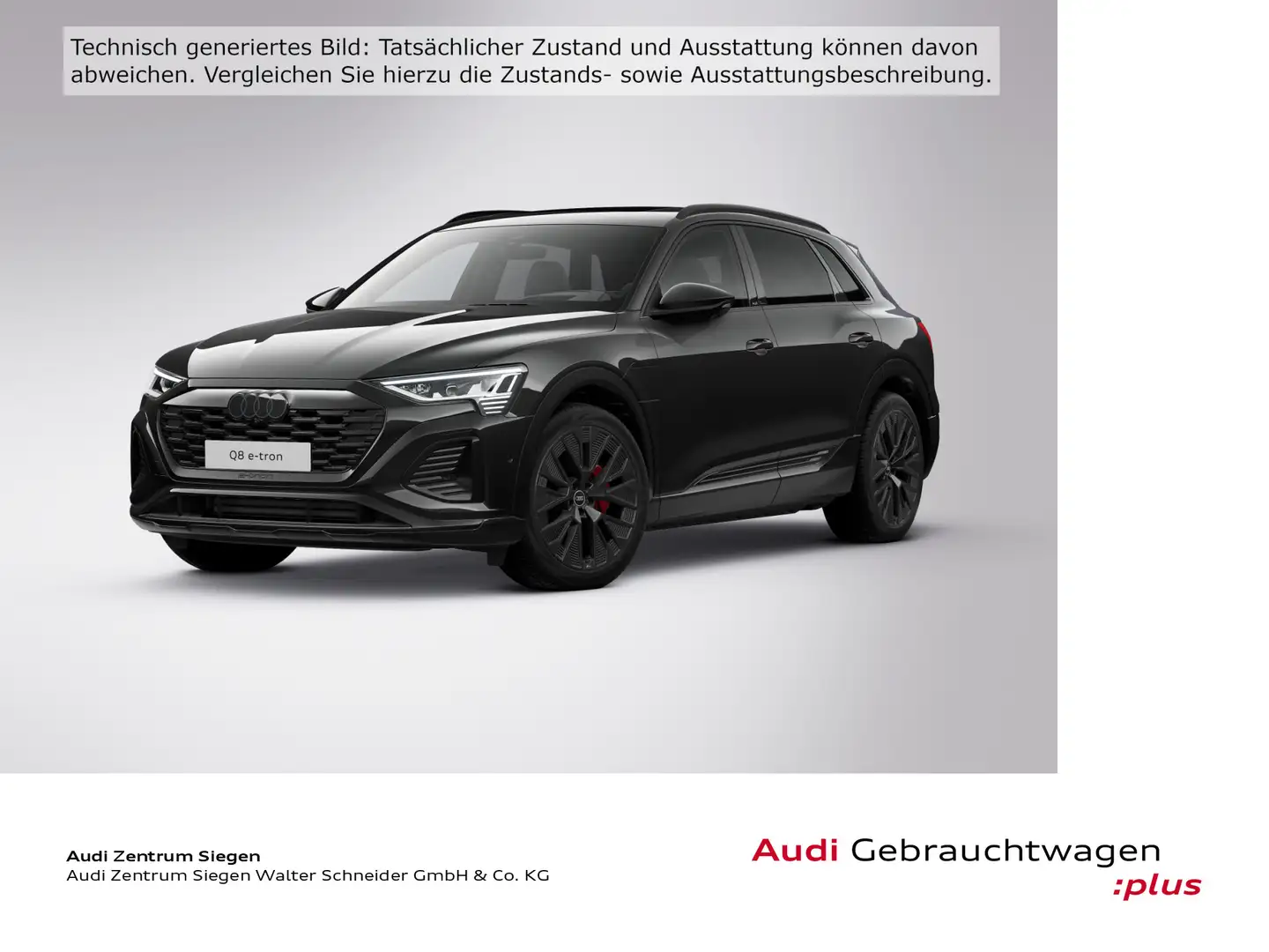 Audi Q8 e-tron 55 quattro 2x S Line Matrix LED Schwarz - 1