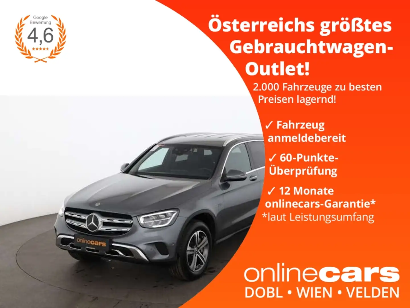 Mercedes-Benz GLC 300 de 4Matic AMG Aut LED LEDER RADAR NAVI Grey - 1
