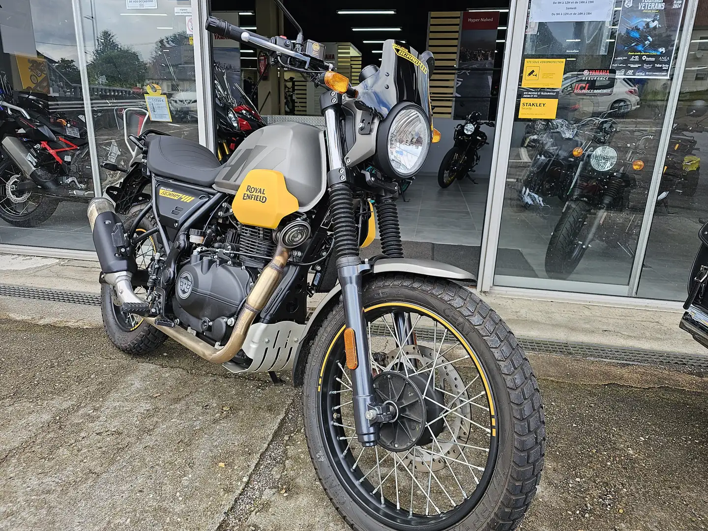 Royal Enfield Scram 411 Gelb - 2