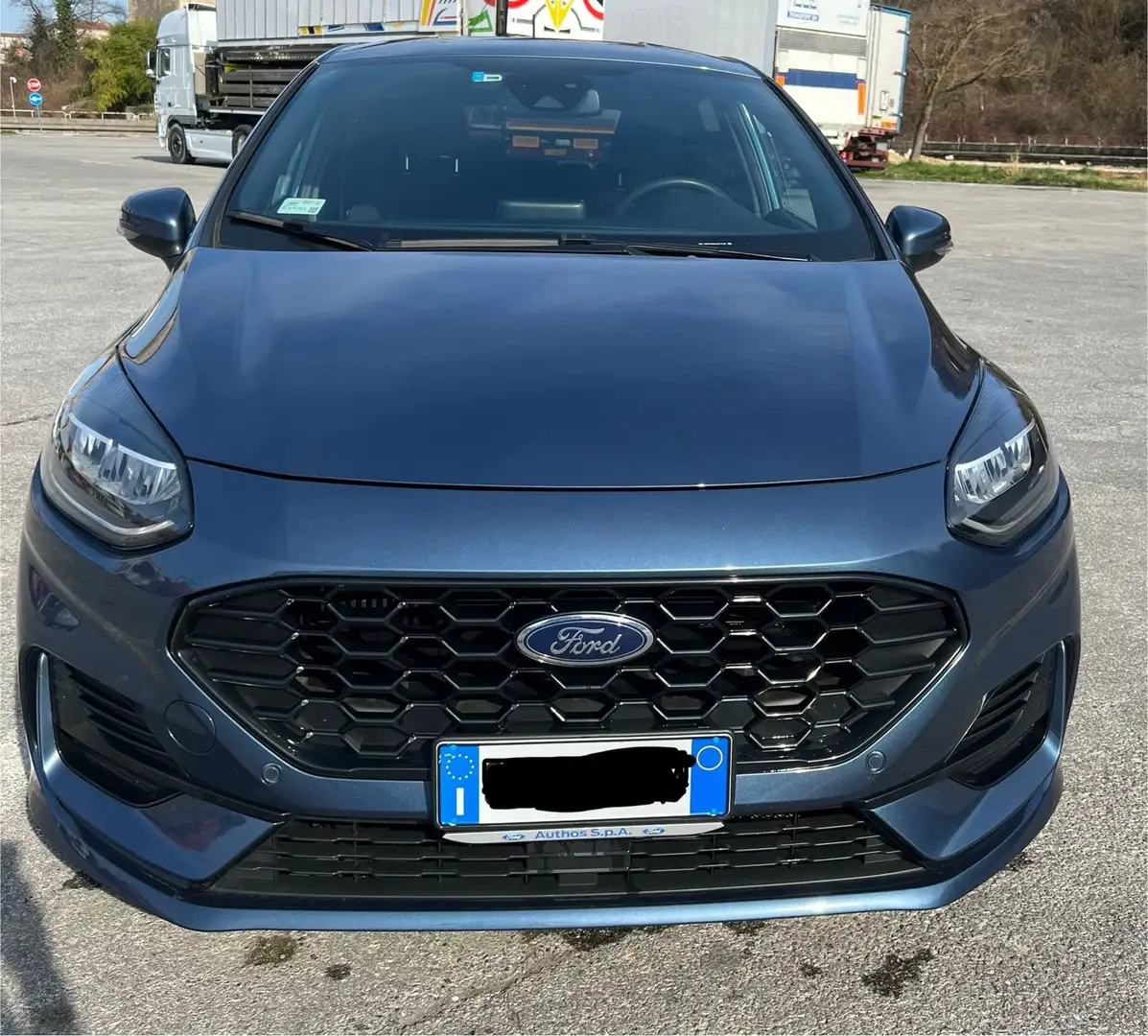 Ford Fiesta Fiesta VII 2022 5p 5p 1.0 ecoboost h ST-Line 125cv Šedá - 2