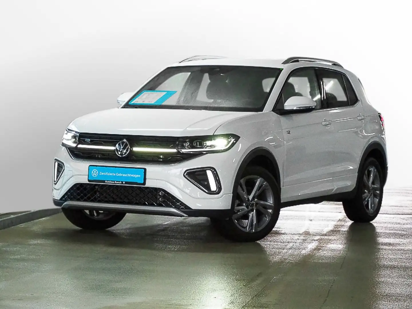 Volkswagen T-Cross 1.0 TSI DSG R-Line NAVI, KEYLESS, LED Weiß - 2