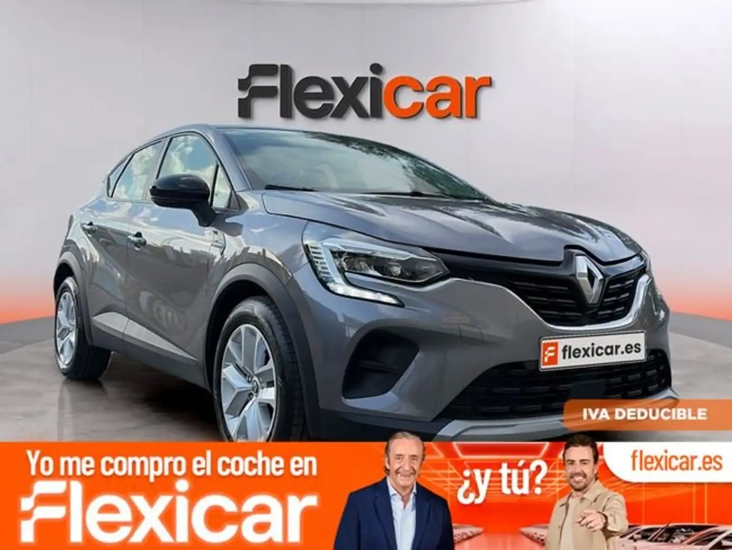 Renault Captur E-TECH Híbrido Enchufable Techno 117kW Gris - 1