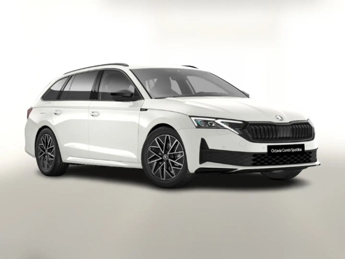 Skoda Octavia Kombi 1,5 TSI mHEV Sportline DSG Weiß - 1