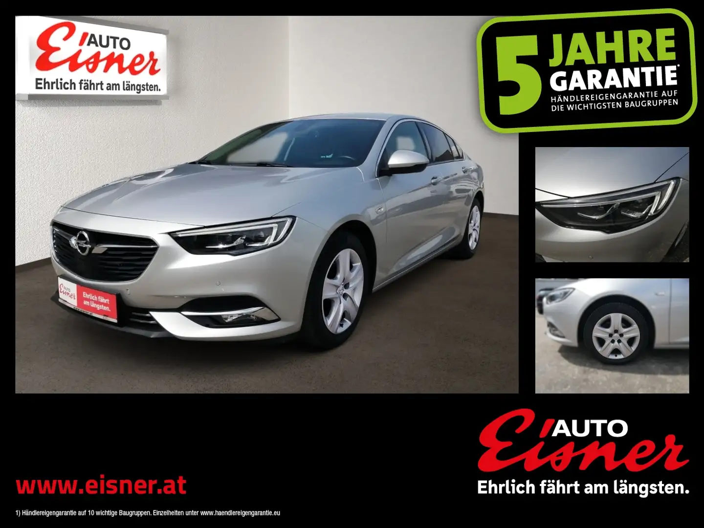 Opel Insignia GS 15 Turbo Direct I Top Zustand Silber - 1