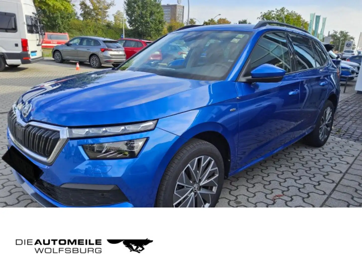 Skoda Kamiq 1.0 TSI Clever AHK/Tempo/Einparkhi Blau - 1
