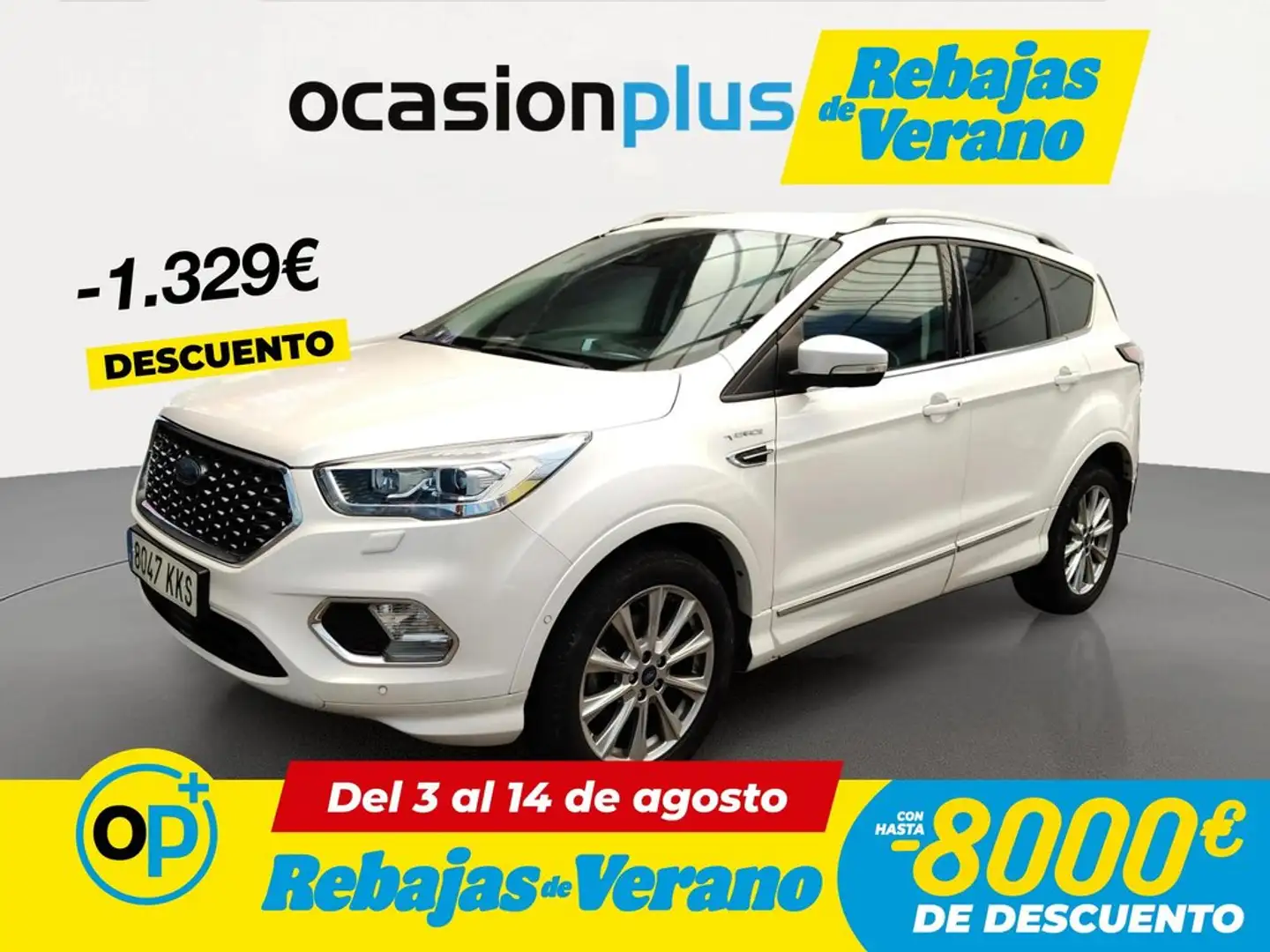 Ford Kuga Vignale 1.5 EcoB. Auto S&S 4x2 150 Blanco - 1