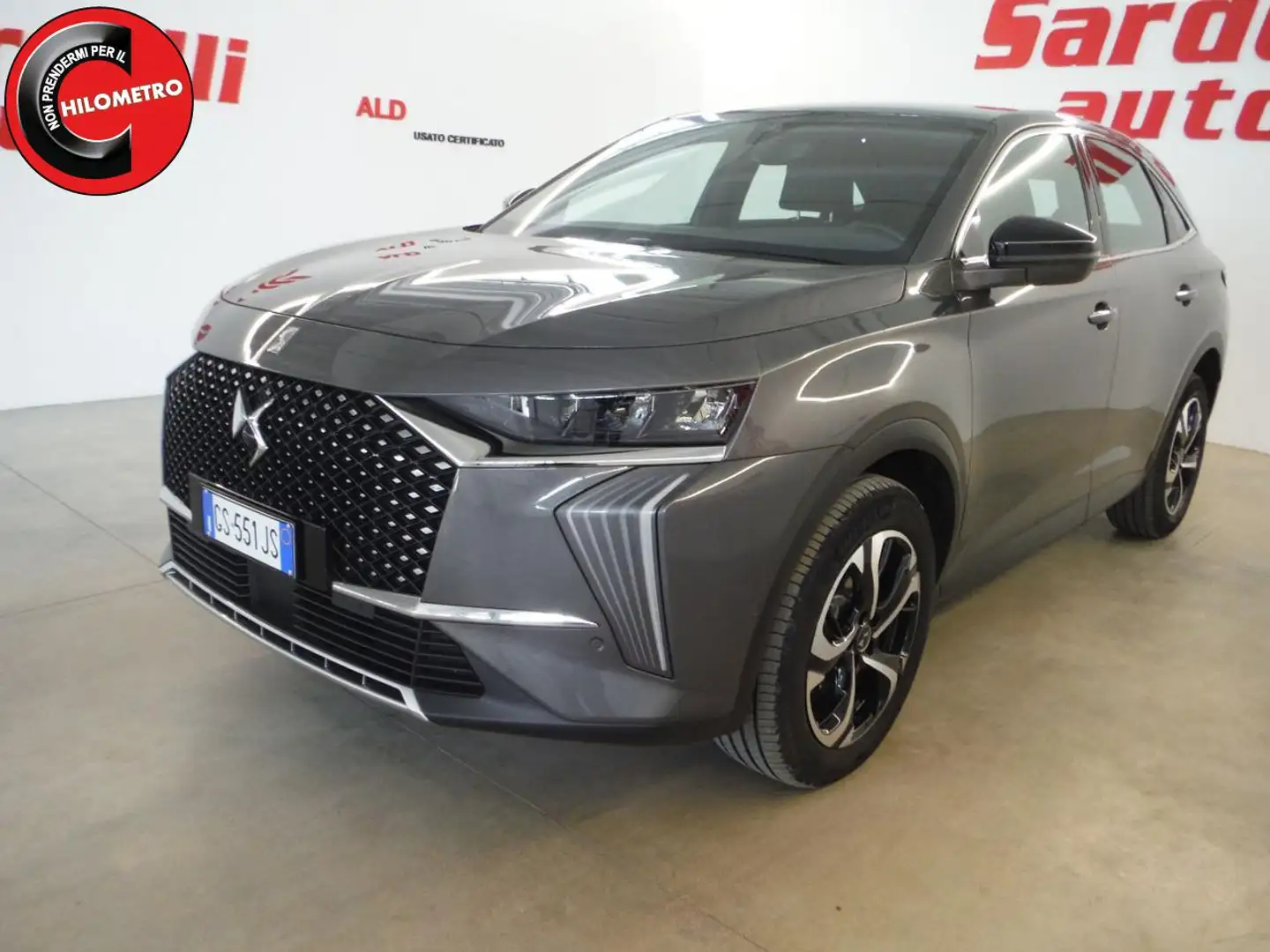 DS Automobiles DS 7 BlueHDi 130 aut. Bastille Business Szary - 2