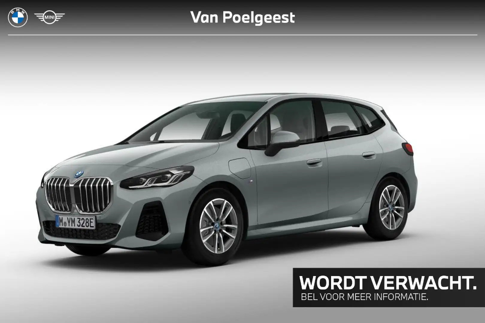 BMW 225 2 Serie Active Tourer 225e xDrive Gris - 1