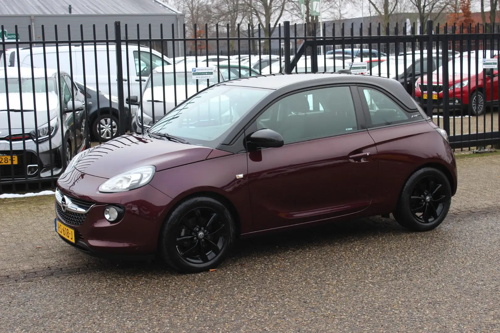 Opel Adam 1.0 Turbo Jam Favourite, Apple CarPlay Rouge - 1