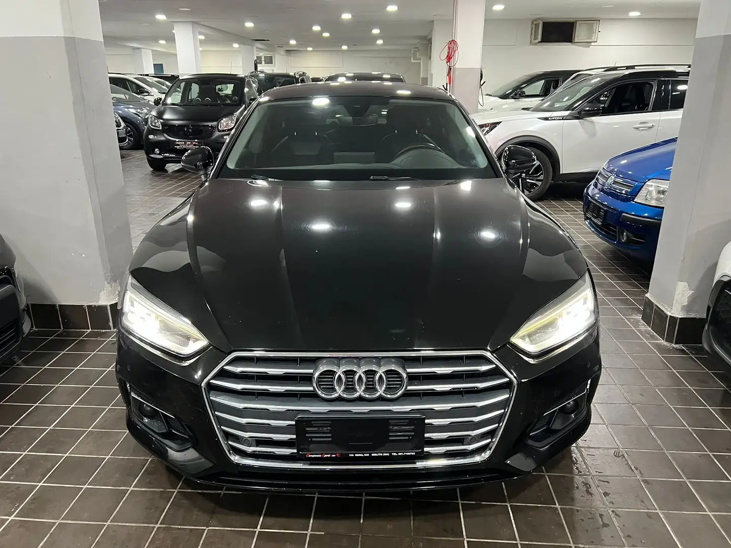 Audi A5 SPB G-TRON 2.0 TSI 170CV S-TRONIC BENZ/METANO Nero - 2