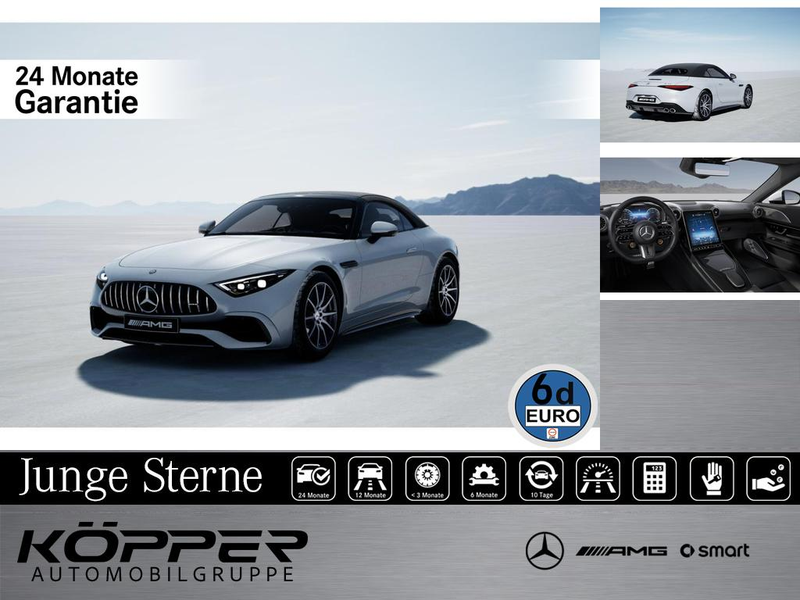 Mercedes-Benz SL 43 AMG PREMIUM PLUS Hinterachslenkung Leder Burmes