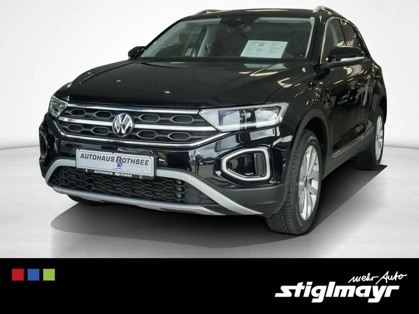 Volkswagen T-Roc Style 1.0 TSI ACC+DAB+LED+NAVI+PDC+Alu-17` Noir - 1