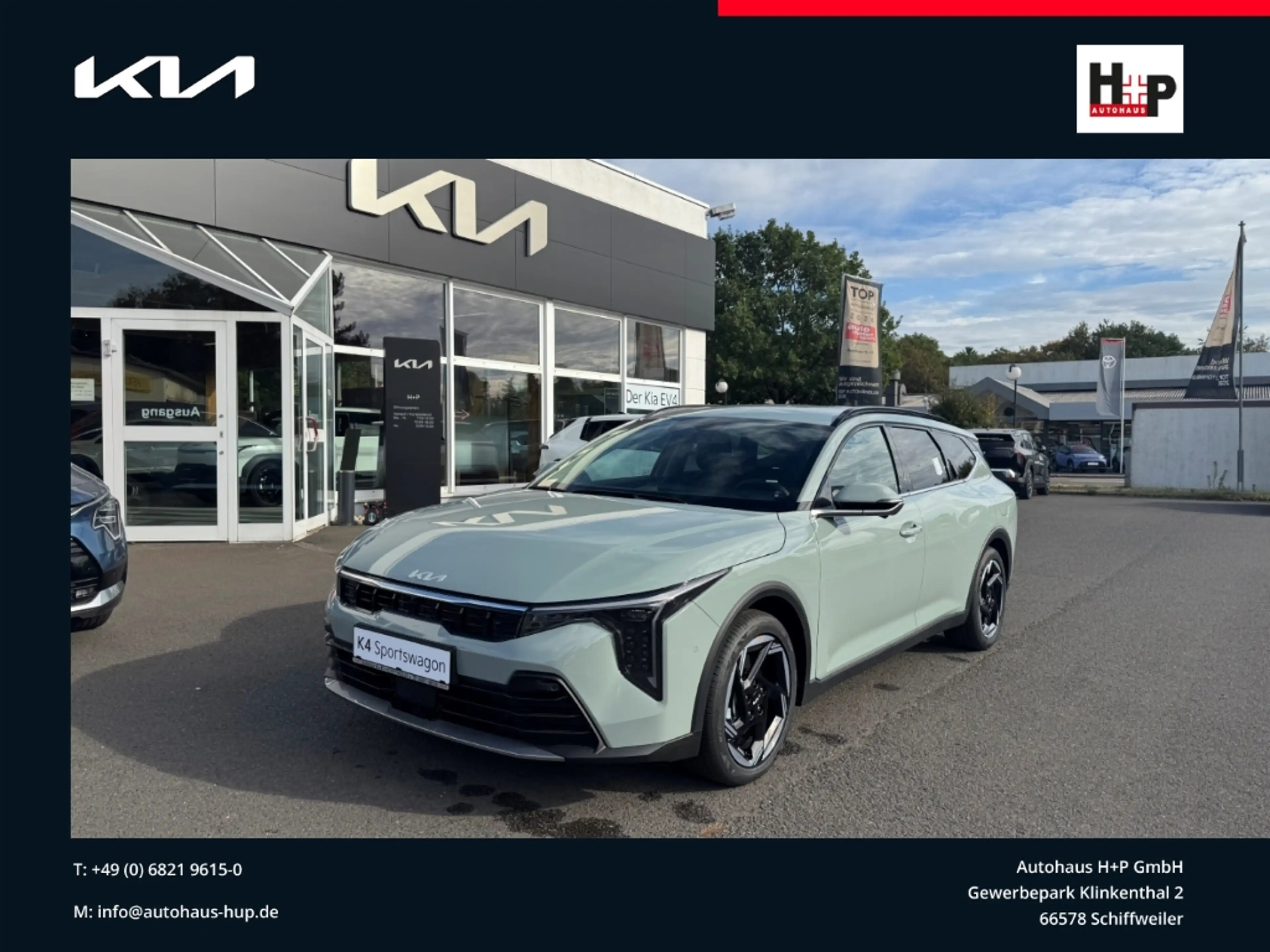 Kia K4 Sportswagon 1.6 T-GDI 110 kW Spirit Navigationssys