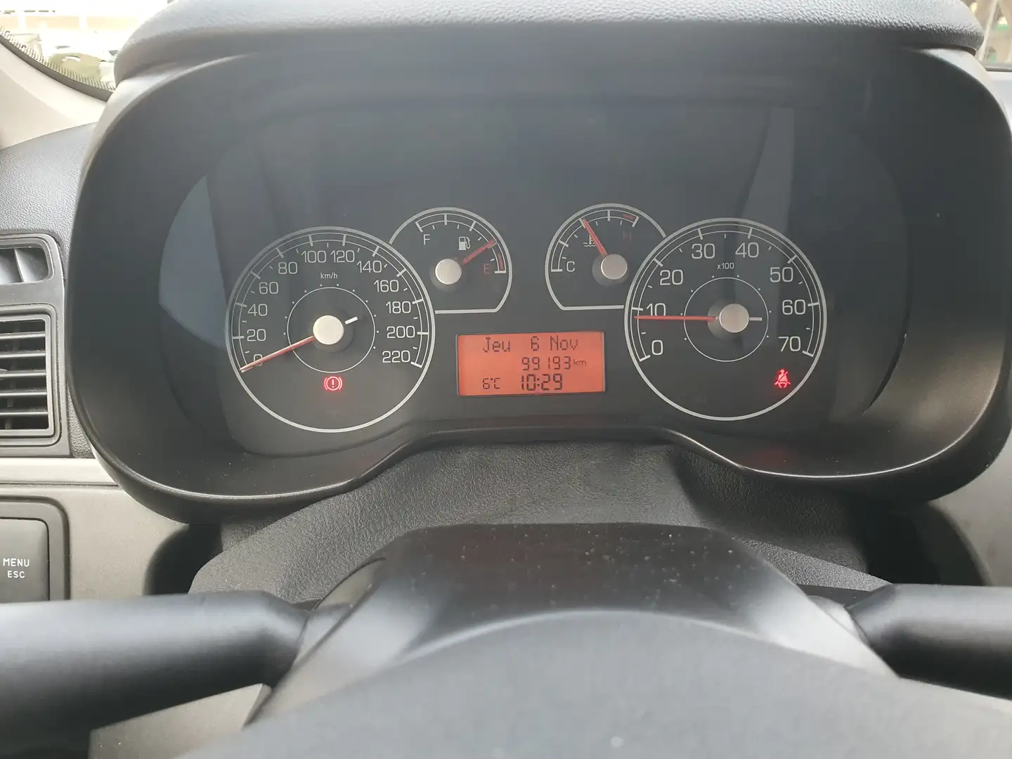 Fiat Grande Punto Grande Punto 1.4 8V 77 Dynamic Gris - 1