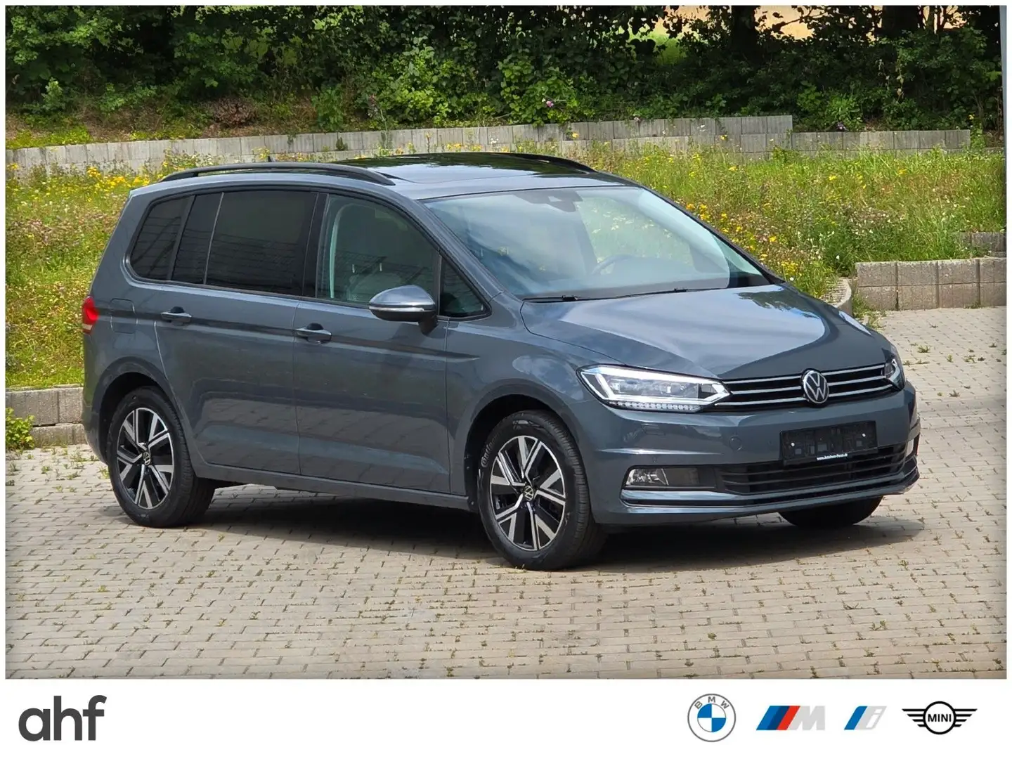 Volkswagen Touran 1.5 TSI DSG 7 SITZER LED PANO  ACC RFK Grau - 2
