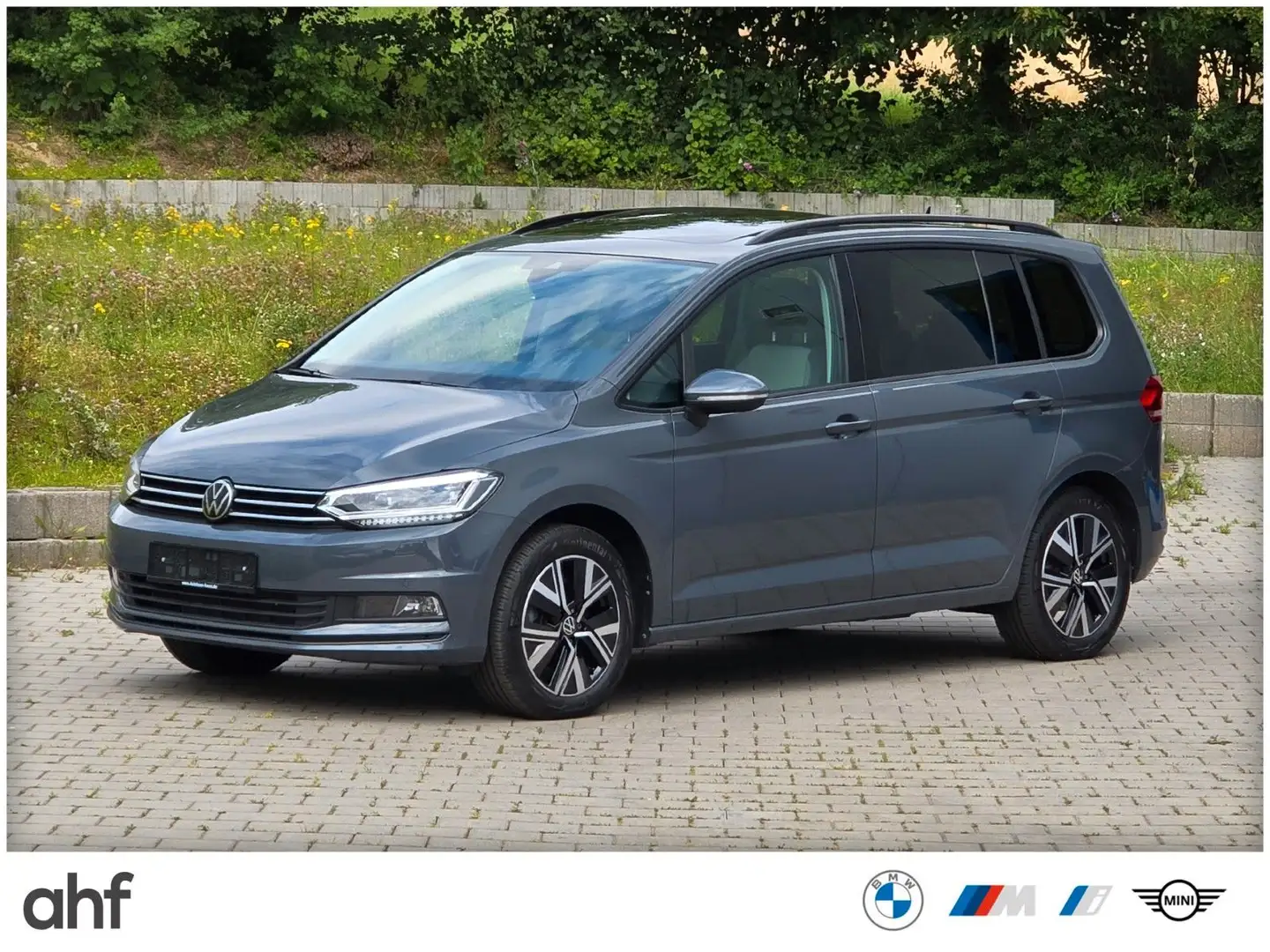 Volkswagen Touran 1.5 TSI DSG 7 SITZER LED PANO  ACC RFK Grau - 1