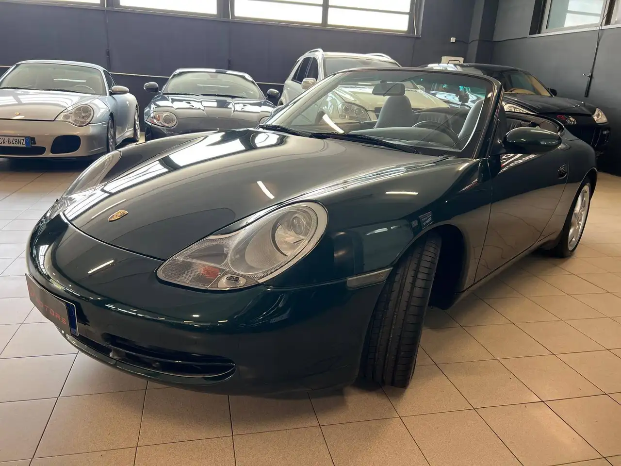 Porsche 996 911 Carrera 3.4 Cabrio 300CV VERDE ORIGINALE ! 1PROPRIETARIO ! FULL SERVICE !, foto 7