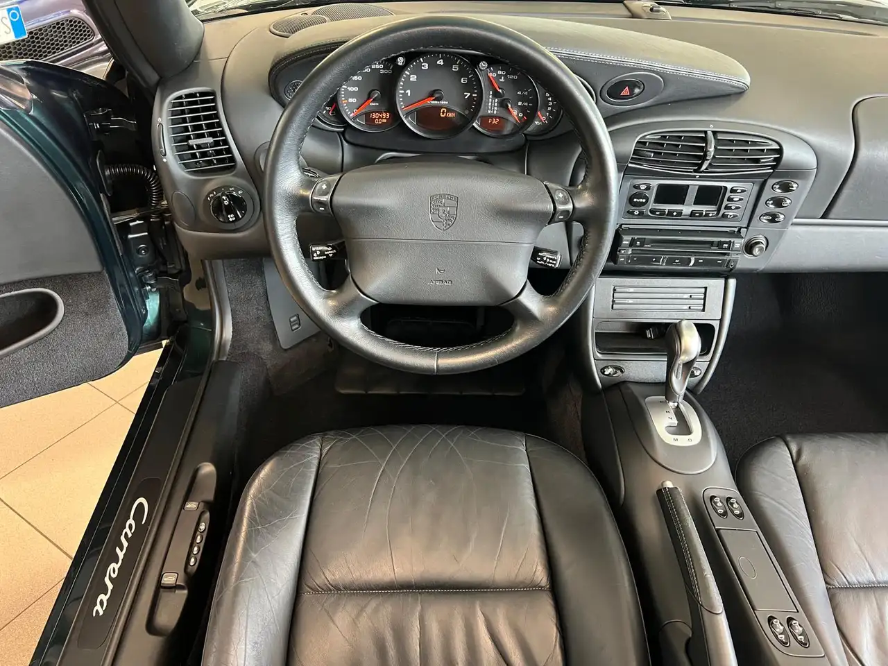 Porsche 996 911 Carrera 3.4 Cabrio 300CV VERDE ORIGINALE ! 1PROPRIETARIO ! FULL SERVICE !, foto 9