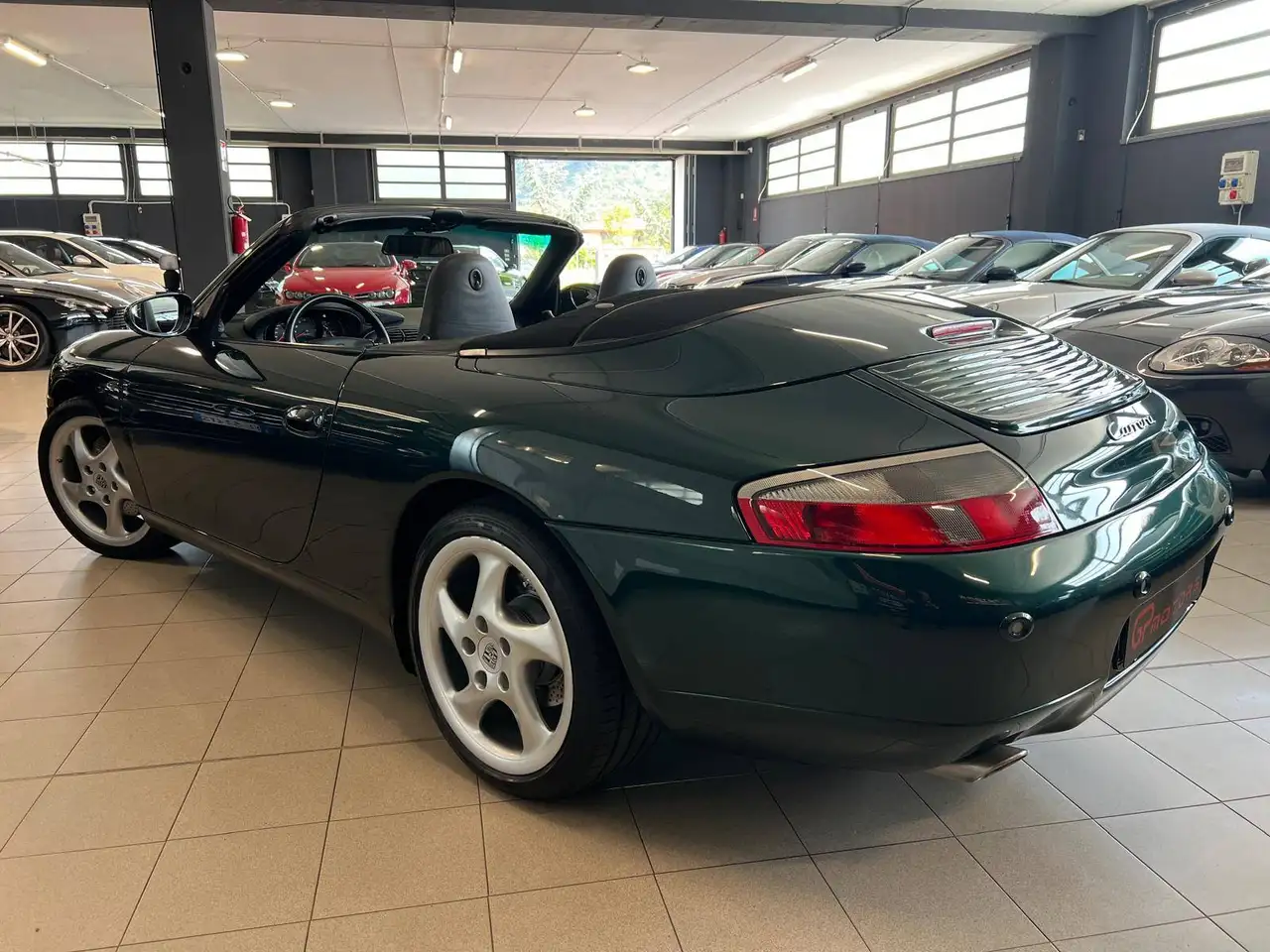 Porsche 996 911 Carrera 3.4 Cabrio 300CV VERDE ORIGINALE ! 1PROPRIETARIO ! FULL SERVICE !, foto 5