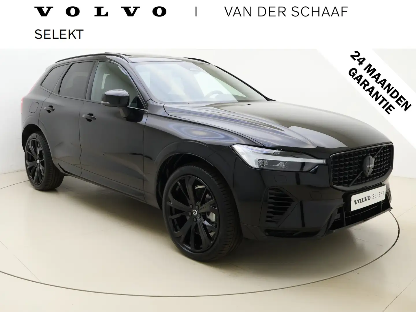 Volvo XC60 T6 350pk AWD Plus Black Edition / Panorama dak / H Noir - 1