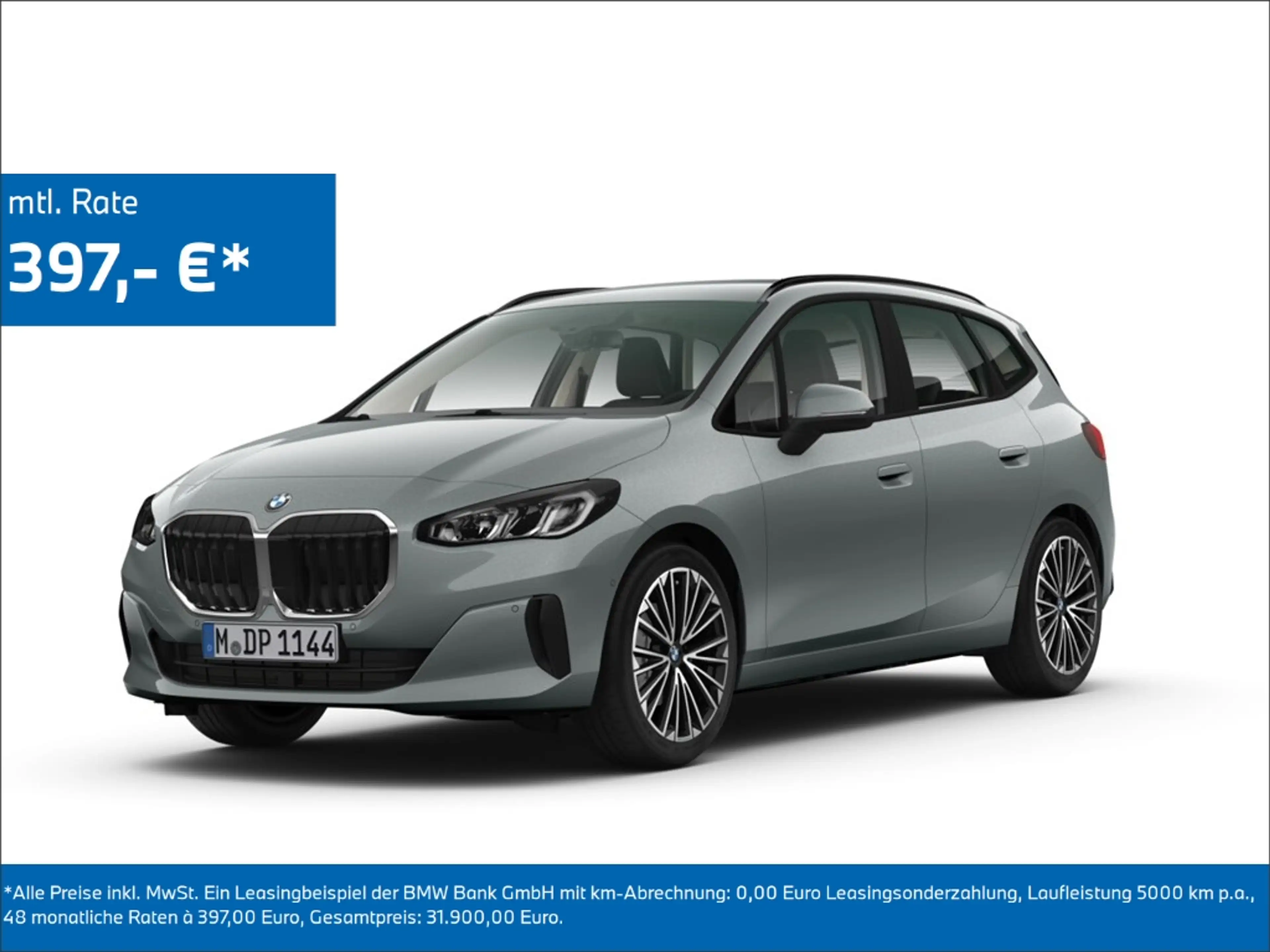 BMW 216 Active Tourer i Park-Assistent AHK-el. klappb. Nav