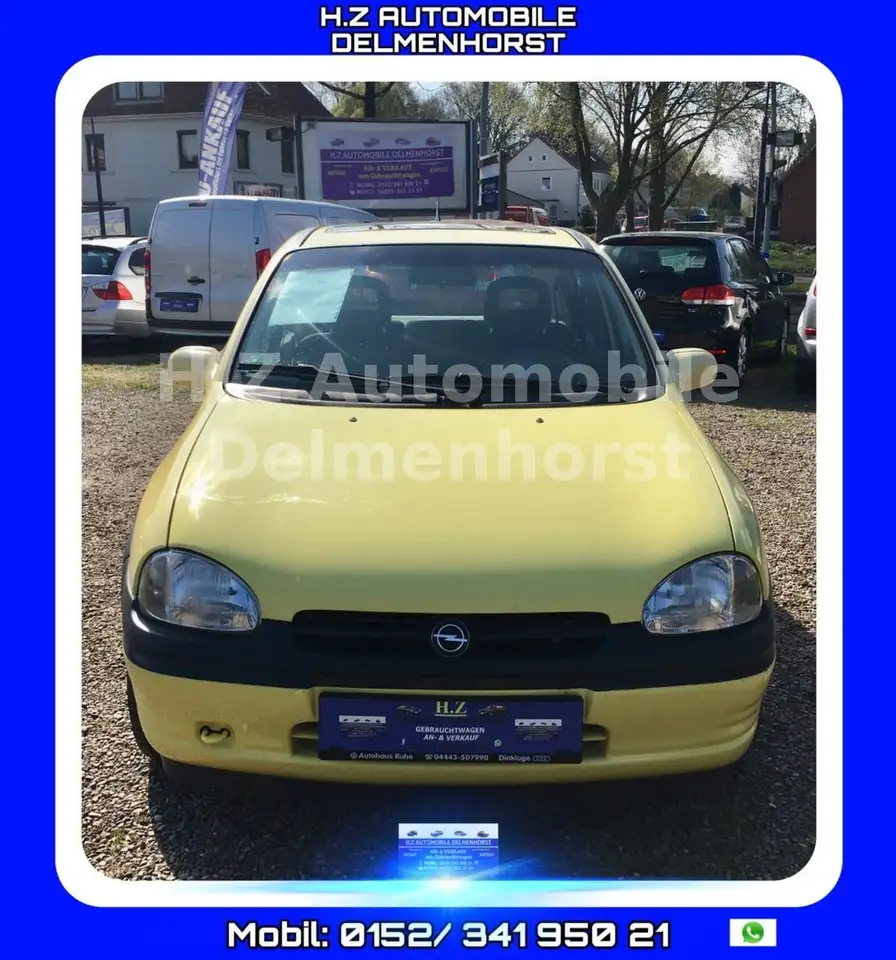 Opel Corsa B Atlanta 1.4L Benzin / TÜV+AU NEU / Servo, foto 1