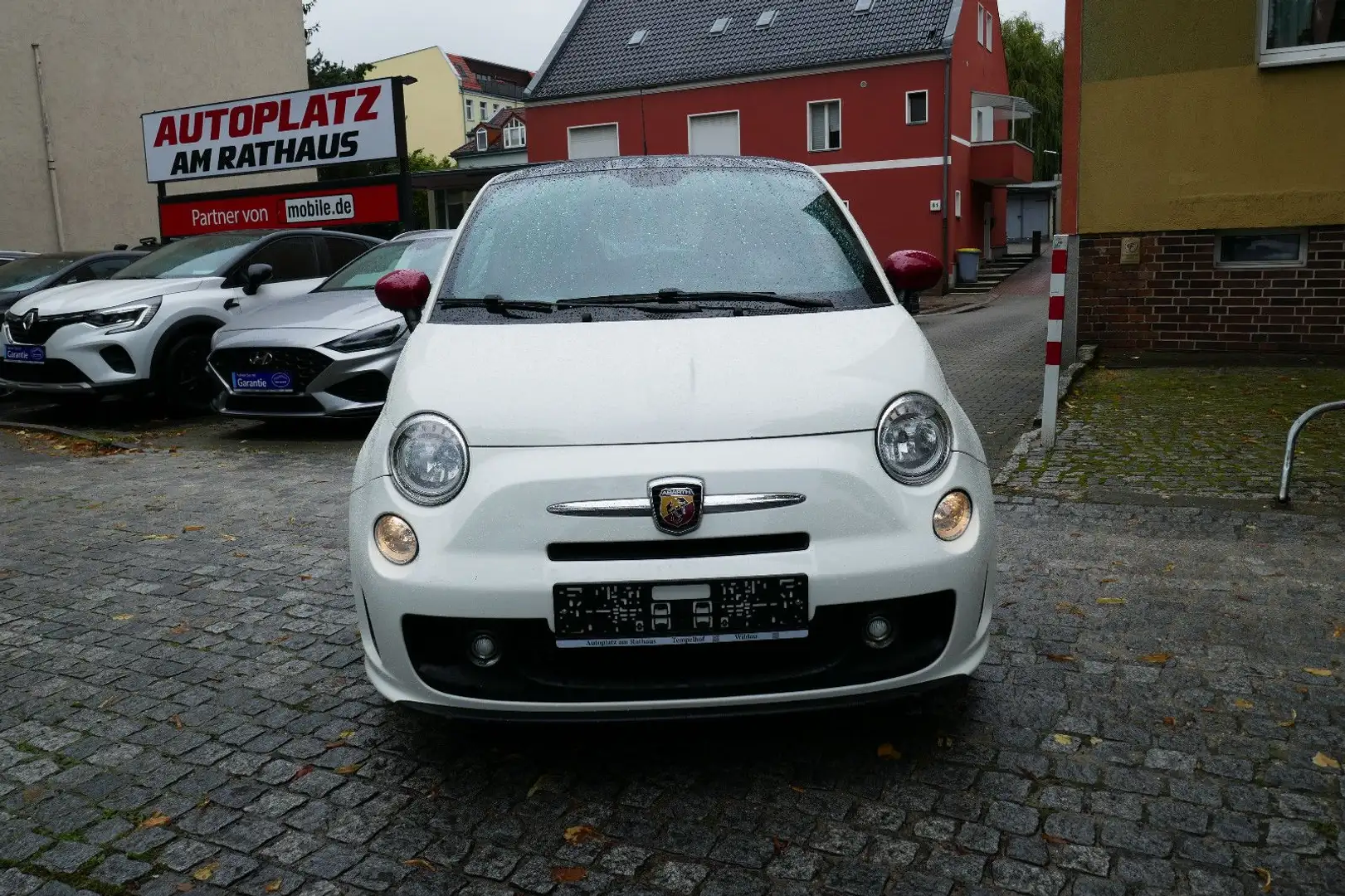 Fiat 500 Abarth aus 1. Hand Weiß - 2