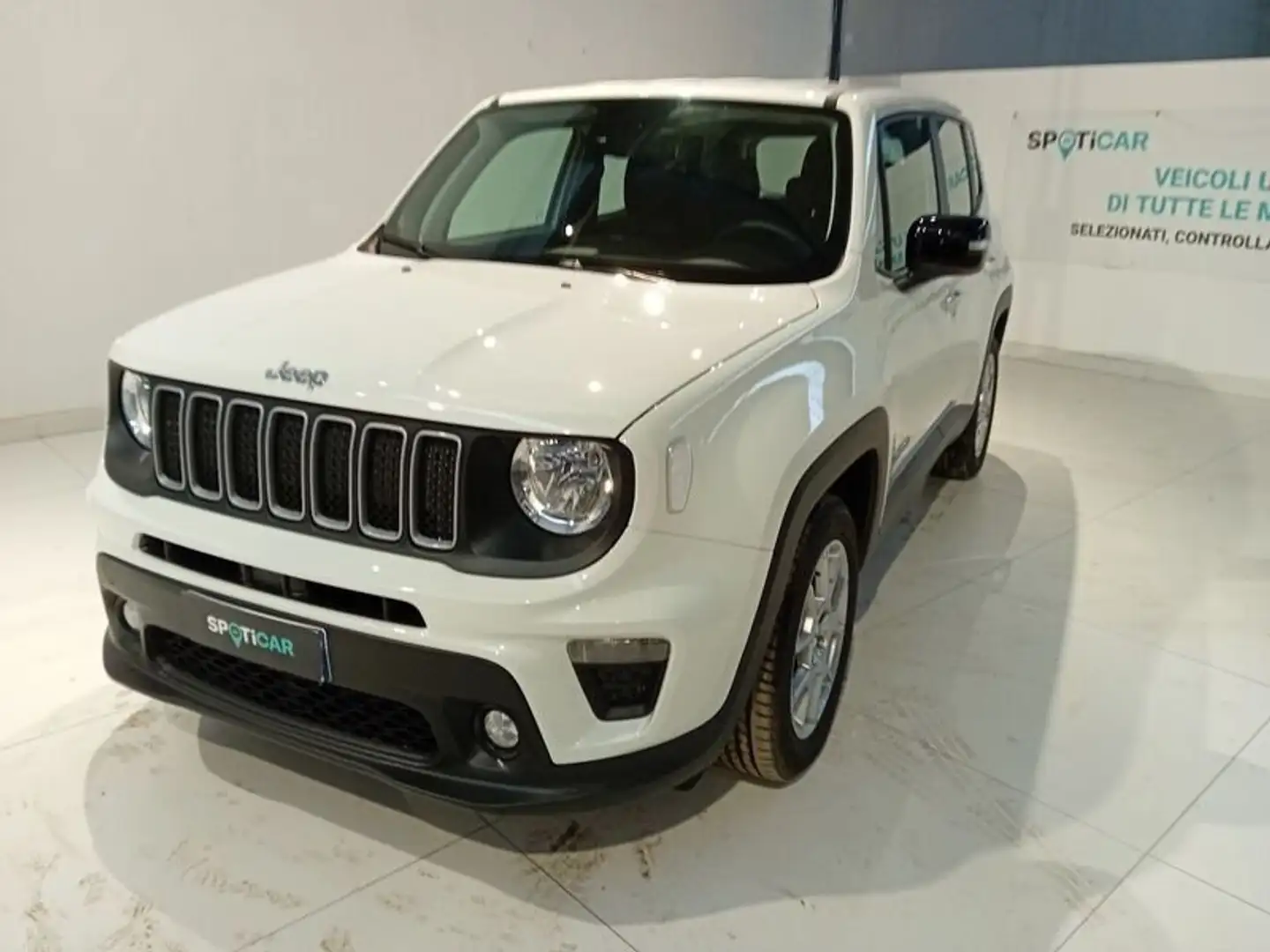 Jeep Renegade 1.6 Mjt 130 CV Limited Blanc - 1