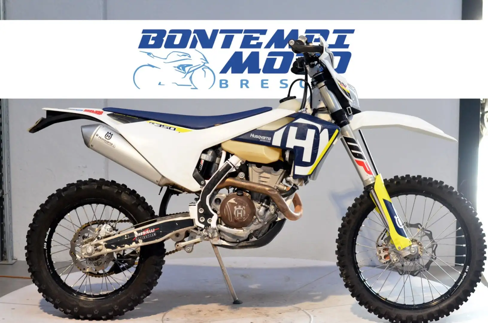 Husqvarna FE 350 2018 - 4.000 KM - 152 ORE Blanco - 1