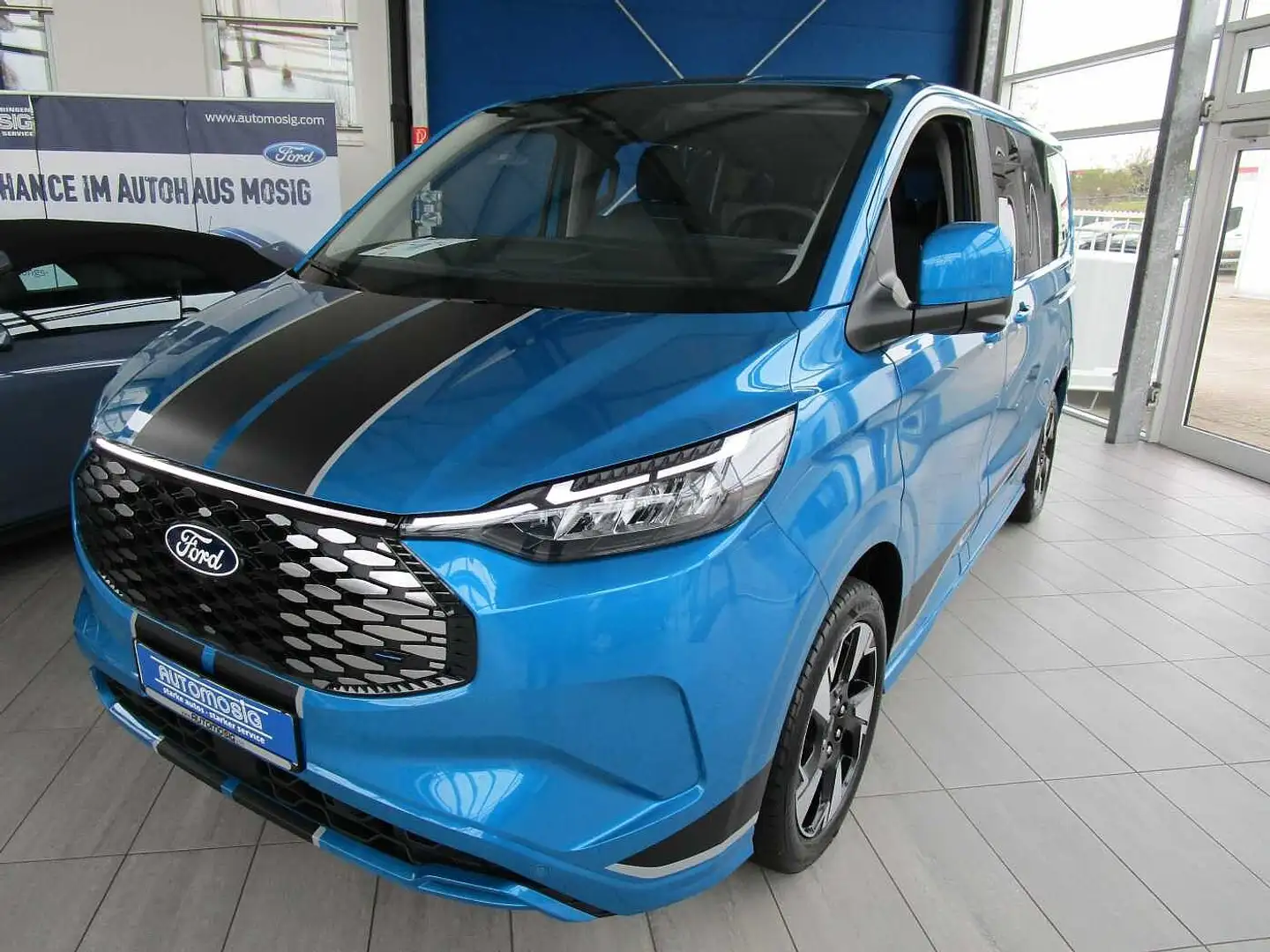 Ford Tourneo Custom 340 L1 Sport/AHK/ACC/Kamera/Navi Blau - 2