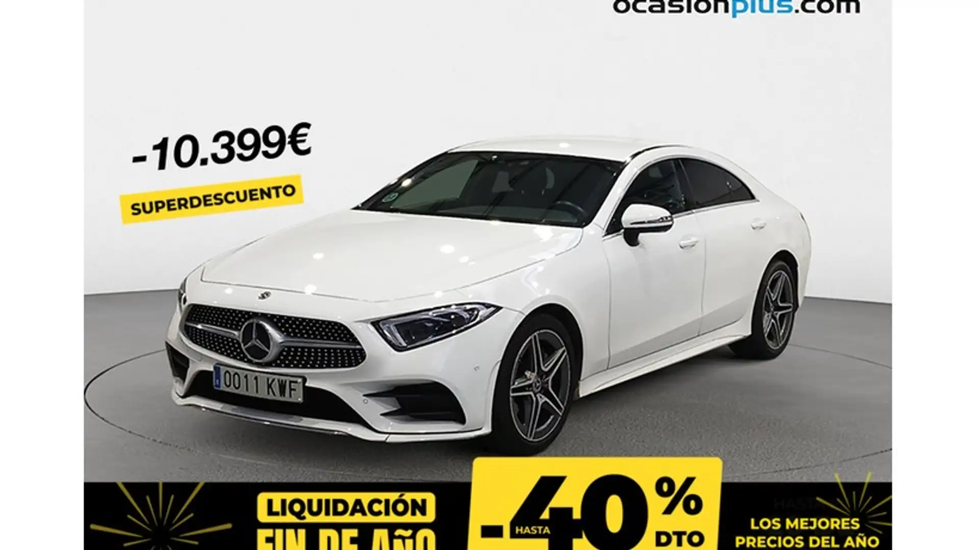Mercedes-Benz CLS 350 350d 4Matic Aut. Blanc - 1