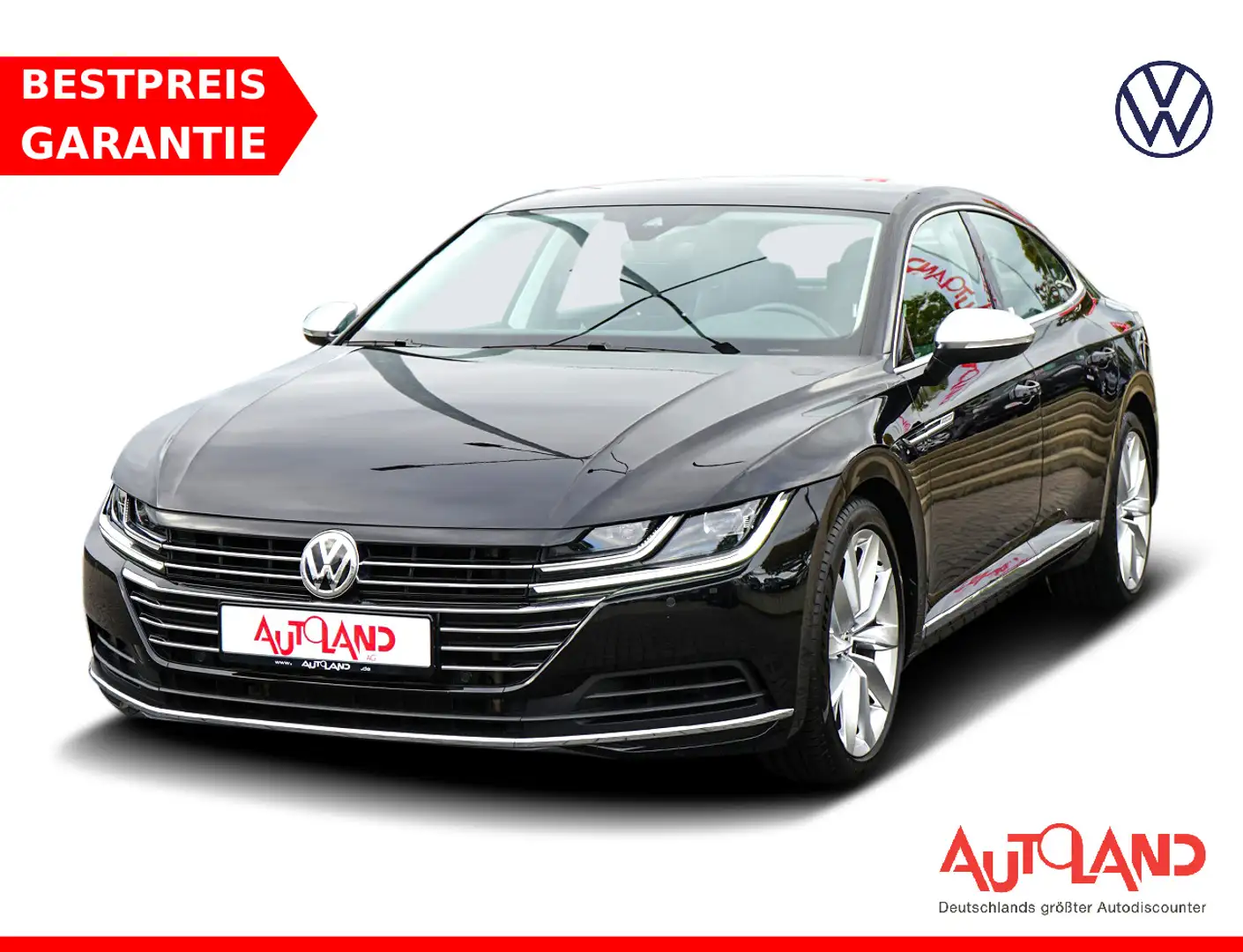 Volkswagen Arteon 2.0 TSI Elegance 4Motion PDC LED Tempomat Schwarz - 1