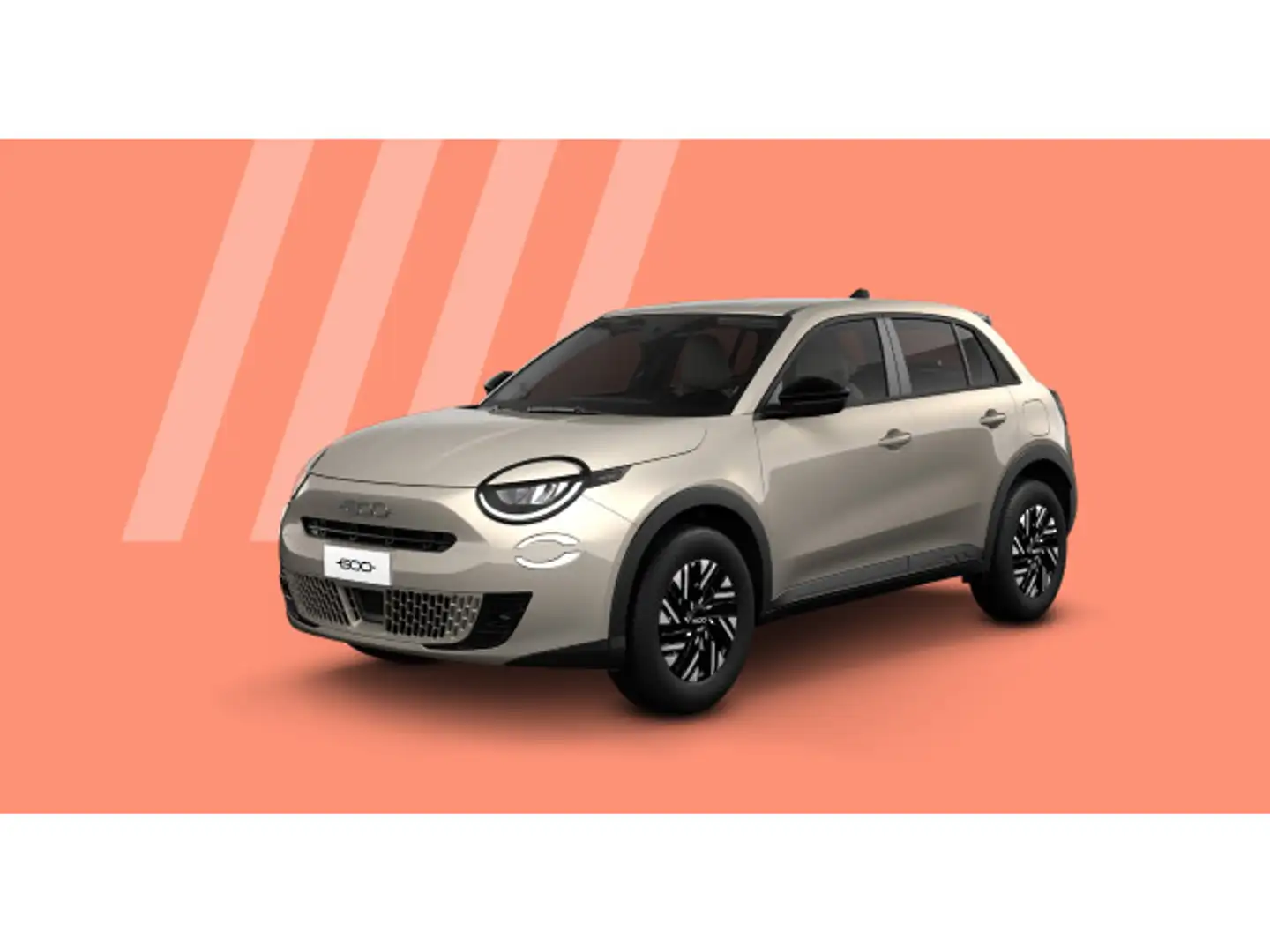 Fiat 600 1.2 Hybrid T3 *SONDEREDITION MJ25* Beige - 2
