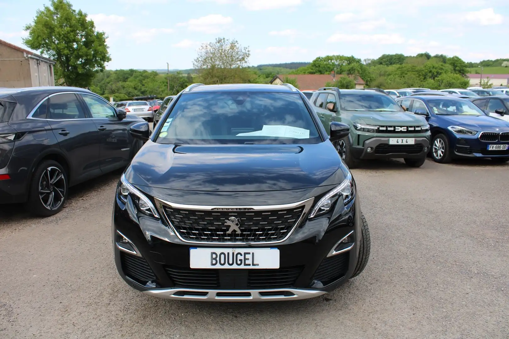 Peugeot 3008 GT-LINE 1L6 BLUE HDI 120 CV GPS 3D CAMÉRA RE JA 18 Noir - 2