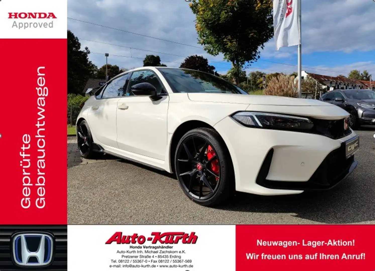 Honda Civic Civic 2.0 VTEC Turbo Type R-Champion-Lager-AKTION! Weiß - 1