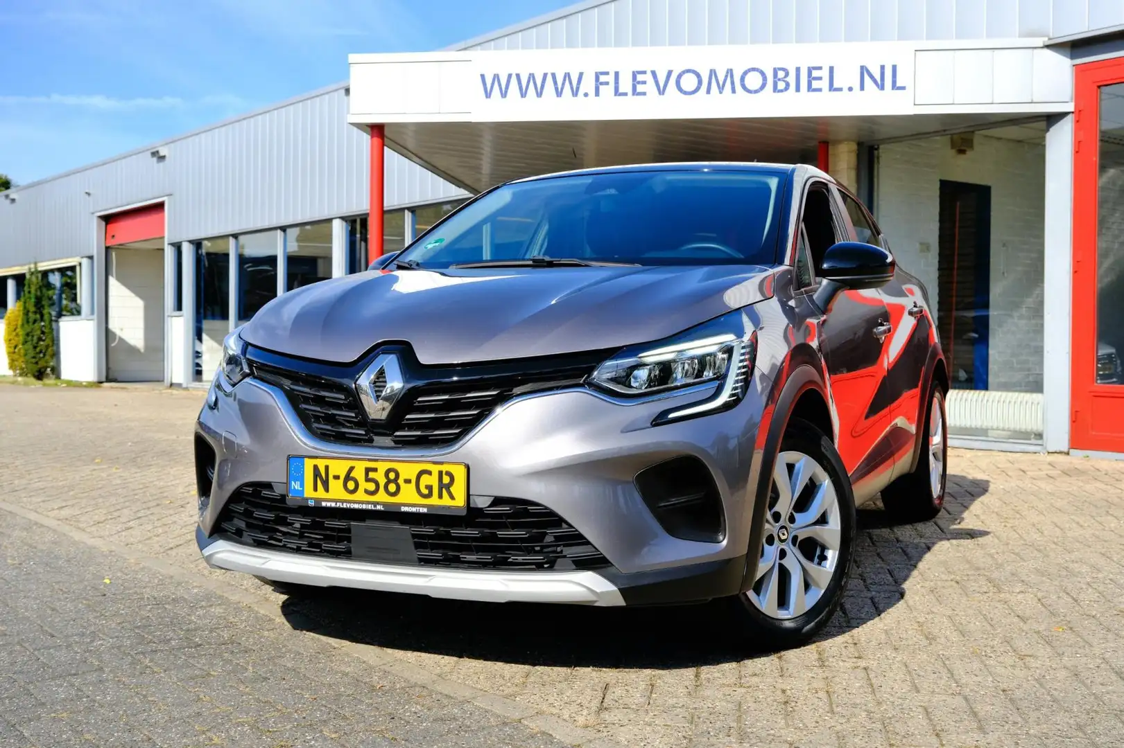 Renault Captur 1.0 TCe 100 Bi-Fuel/LPG Zen Airco| Apple CarPlay|L Grijs - 1
