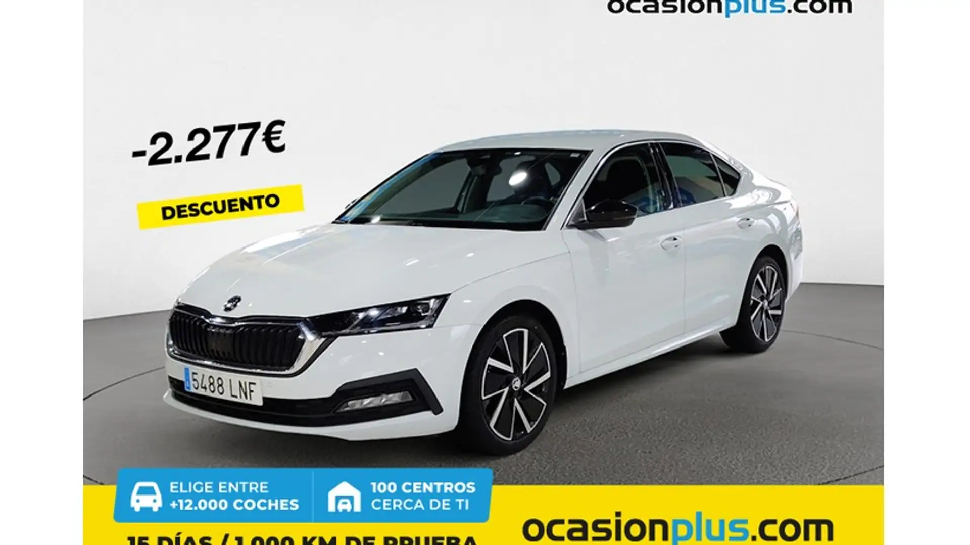 Skoda Octavia 1.0 TSI MHEV Ambition DSG Blanco - 1