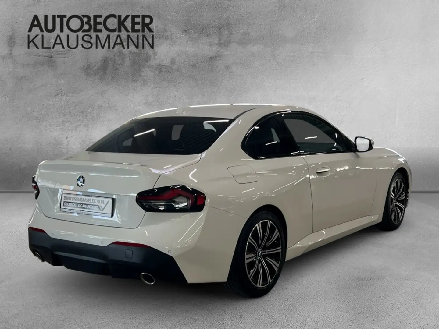 BMW 218 i Coupe AUTOMATIK 18''NAVI LC PLUS GLASDACH SPORTS Beyaz - 2