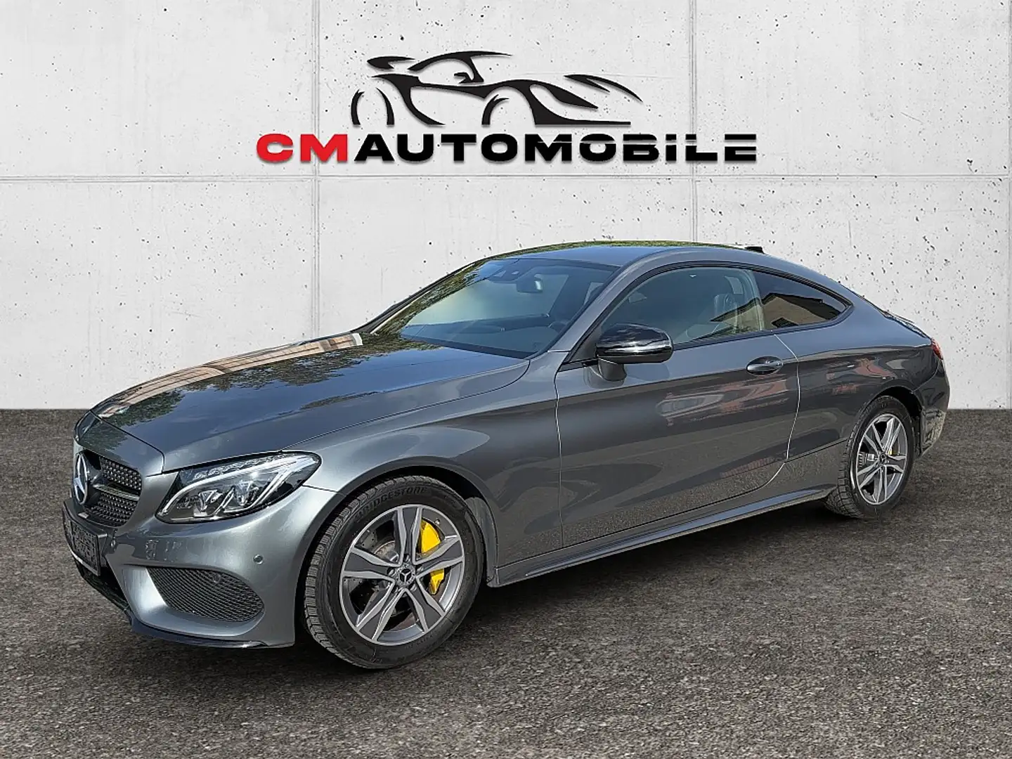 Mercedes-Benz C 250 d Coupe Aut. Grigio - 1