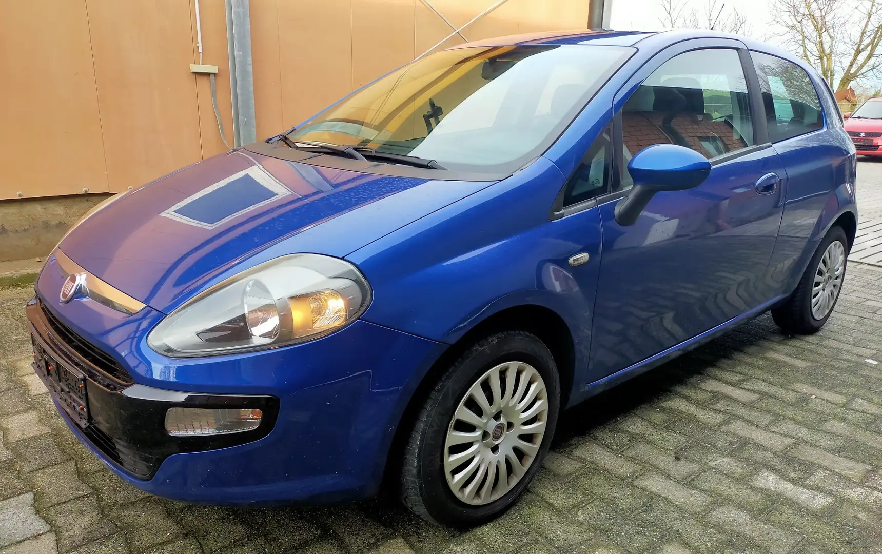 Fiat Grande Punto Evo - Klima - El FHB - Mfa - Tüv 06/26 Bleu - 1