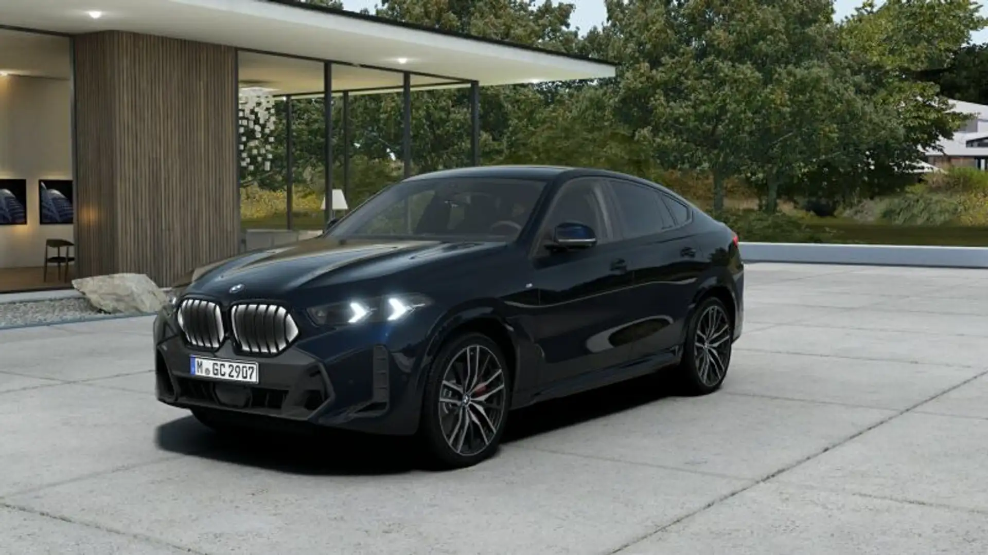 BMW X6 xDrive30d M Sportpaket Pro AHK.22.HK.IcoGlow Negru - 2