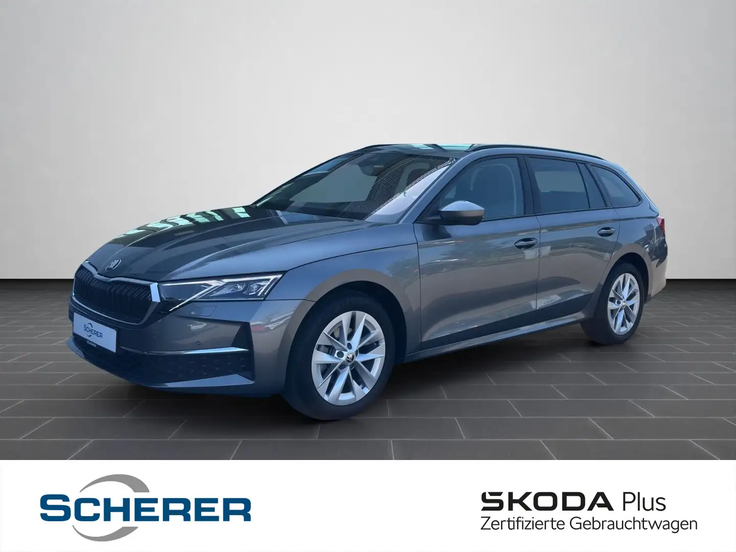 Skoda Octavia Combi Selection 2.0 TDI LED EINPARKHILFE Grijs - 1
