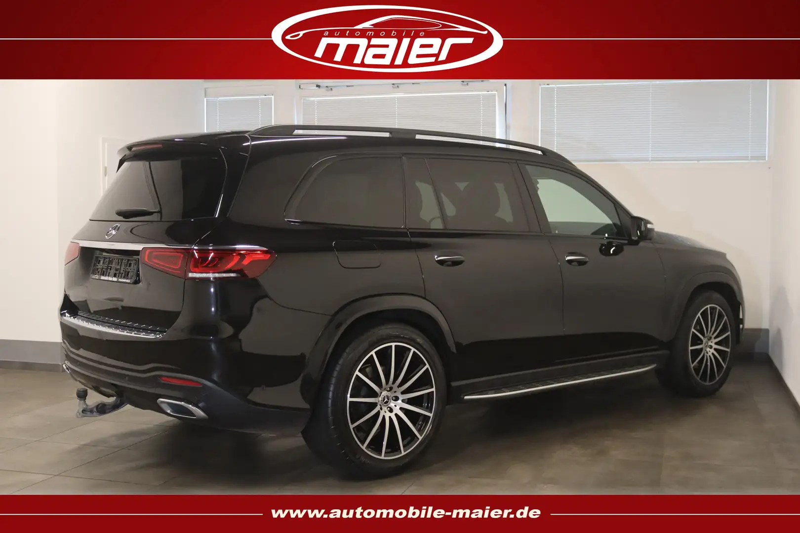 Mercedes-Benz GLS 400 d 4M.-AMG Night 7Si-Pano-Luft-AHK-360°- Noir - 2